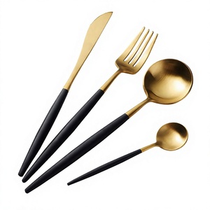 ชุดช้อนส้อมมีดสแตนเลส 304 ดีไซน์ใหม่ 2026 รุ่นใหม่ล่าสุด สีเงินด้าน - Product Image 4