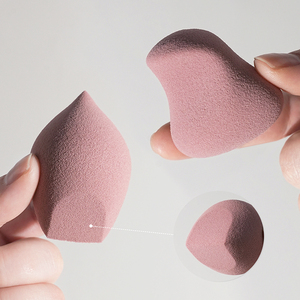 ชุดฟองน้ำแต่งหน้าหลากหลายรูปทรง รูปหยดน้ำ ขอบแบน และแบบละเอียด ฟองน้ำเครื่องสำอางเนื้อนุ่ม ปราศจากน้ำยาง รับผลิตแบบ OEM/โลโก้สั่งทำ - Product Image 6