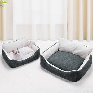 Camas para Perros de Lujo, Cuadradas, Clásicas, Lavables, de Alta Calidad, con Inserto Personalizado, para Dropshipping, Camas Grandes para Mascotas - Product Image 6