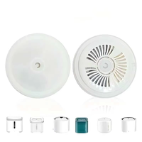 Filtre moderne pour fontaine à eau pour animaux de compagnie, charbon actif, résine ionique, éponge en coton, non amovible, pour chiens et chats