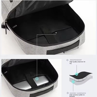 Sac à dos de voyage étanche pour ordinateur portable, design personnalisé, élégant, pour étudiants et professionnels, idéal pour l'extérieur et le bureau