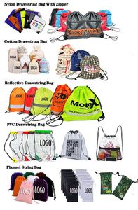 Design Custom Logo 210D Polyester <b>Waterproof</b> Sports Backpack Promotional Packaging With Printed <b>Drawstring</b> <b>Bag</b> - Product Image 4