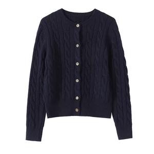 Cardigan Ample en Acrylique Tricoté pour Femme de Haute Qualité, Anti-Plis, à Col V et Manches Longues, Style Décontracté <span class=keywords><strong>Ralph</strong></span> <span class=keywords><strong>Lauren</strong></span> pour l'Hiver - Product Image 3