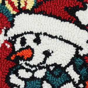 Personnalisé en gros père noël bonhomme <span class=keywords><strong>de</strong></span> neige noël tapisserie <span class=keywords><strong>bas</strong></span> <span class=keywords><strong>de</strong></span> noël velours pour cadeaux - Product Image 2