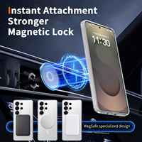 Vente en gros d'usine Nouvelle coque de téléphone portable magnétique transparente avec protection de film d'objectif pour Samsung S26 Series Samsung S26 Ultra Case