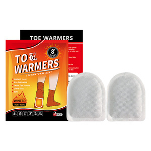 Calentadores de Pies Autocalentables, Parches para Pies de Tela No Tejida, Parches de Calor Activados para Uso en Exteriores en Invierno - Product Image 1