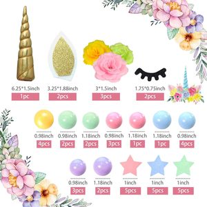Lot de figurines d'éléphant 3D grises, boules bleues <span class=keywords><strong>et</strong></span> blanches, blocs alphabet pour baptême, communion, fête prénatale - Fournisseur export - Product Image 6