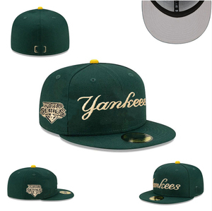 Nouvelle Casquette de Baseball Classique Originale de Haute Qualité pour Homme à Visière Plate, Chapeau Ajusté à Dos Fermé, Gorras <span class=keywords><strong>Snapback</strong></span> Ajusté - Product Image 4