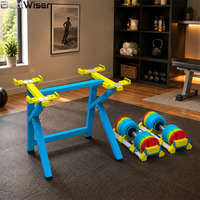 BettWiser ZK-AD-B20 Expédition en 48h Faible MOQ Certifié ISO BSCI Ensemble de poids de 20 kg Haltères réglables en acier antidérapants pour entraînement complet du corps