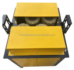 Machine de polissage électrique automatique de bureau pour le décapage de la rouille sur les surfaces de tuyaux et fils métalliques en acier – Outil de dérouillage - Product Image 2