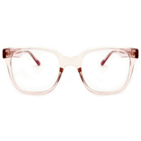 Lunettes de vue unisexes TR90 légères de luxe, monture rectangulaire pleine avec charnière à ressort, design imprimé or, tendance 2026, montures optiques personnalisables