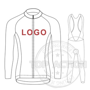Conjunto de Jersey de Ciclismo Personalizado para Hombre, Ropa de Ciclismo Unisex que Absorbe la Humedad, Conjunto de Jerseys de Ciclismo Personalizados - Product Image 2