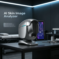 Analyseur de peau intelligent AI, analyseur de peau 3D AI, caméra d'inspection de la peau intelligente pour la gestion des soins de la peau en salon