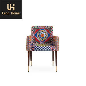 Fábrica al por mayor diseño simple de lujo muebles modernos para el hogar tela de terciopelo verde ocio sillas de comedor con precio <span class=keywords><strong>barato</strong></span> - Product Image 2