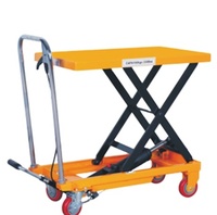 Table élévatrice hydraulique Jichuan, mini chariot élévateur, capacité de levage de 150 kg, 500 kg, 300 kg, hauteur de levage de 1300 mm, pour entrepôt