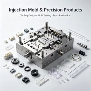 Produits de moulage en plastique HDPE ABS, pièces en plastique personnalisées, service de moulage par injection et fabrication de moules - Product Image 2
