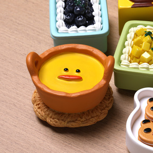 Aimants de réfrigérateur 3D en forme de biscuits panda de dessin animé, en résine, mignons, pour la décoration de la cuisine et de la maison - Product Image 4