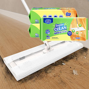 Toalhetes De Limpeza Húmida Biodegradáveis Premium Toalhetes De Limpeza De Piso De Tamanho Grande Personalizado Toalhetes De Limpeza Doméstica - Product Image 6