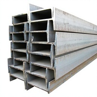 Poutres en acier structurel en forme de W conformes à la norme ASTM A992, équivalentes à l'acier Q345B à haute résistance et faible alliage pour la construction de charpentes.