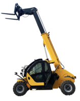 Chariot télescopique rotatif 4 tonnes 14m, rotation à 360 degrés, chariot élévateur télescopique homologué CE