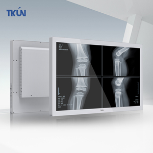 Новый 24-дюймовый медицинский промышленный плоский ЖК-монитор TKUN, 1000 нит, SDI, DVI, интерфейс 2MP, IPS, белый, HD, DP - Product Image 1