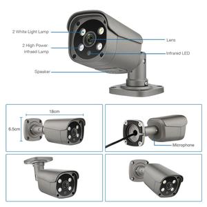 Techage Ip Cctv Camera Kit 5Mp Poe 16 Camera Nvr 16 Kênh An Ninh Hệ Thống Camera Hai Cách Âm Thanh - Product Image 2