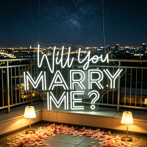 Tu veux m'épouser ? Lettres lumineuses LED personnalisées, parfaites pour le bureau, la boutique, la maison, les mariages, la décoration publicitaire et l'éclairage nocturne - Product Image 5