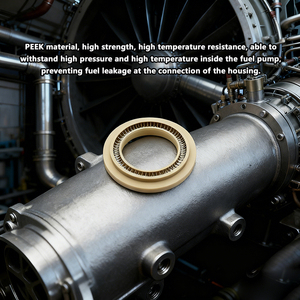 Cryogene En Hoge Temperatuur Veerbekrachtigde Afdichting | Ptfe Afdichting Voor Straalmotor En Ruimtevaartactuator | Ultrahoge Vacuümafdichtingen - Product Image 3