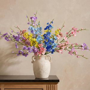 <span class=keywords><strong>Bouquet</strong></span> de <span class=keywords><strong>fleurs</strong></span> sauvages <span class=keywords><strong>artificielles</strong></span> en soie, type Souffle de Bébé, 66 cm de haut, pour vase, décoration de mariage printanier et de la maison, arrangement floral multi-occasions - Product Image 1