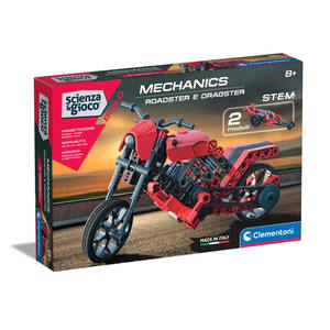 CLEMENTONI SCIENCE AND PLAY - ROADSTER ET DRAGSTER NOUVEAU - Product Image 1