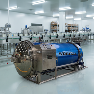Máquina <span class=keywords><strong>de</strong></span> Retorta Horizontal <span class=keywords><strong>de</strong></span> Gran Capacidad con 6 Cestas / Autoclave Industrial / Máquina <span class=keywords><strong>de</strong></span> Esterilización <span class=keywords><strong>de</strong></span> Alimentos Enlatados - Product Image 1