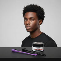 Contrôle de bords extra longs, supports capillaires pour cheveux 4c