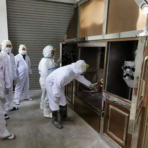 Nouvelle machine de crémation humaine conforme à la réglementation européenne, fonctionnant au diesel/gaz naturel, chambre de crémation en bois, 380V, capacité de 100 kg/h - Product Image 1