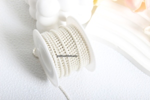 Sinrong đa chức năng ABS SS6 phẳng trở lại móng tay nghệ thuật Decal thạch giày may-on đường may Chuỗi Ngọc Trai Inlay Motif Inlay khâu - Product Image 6