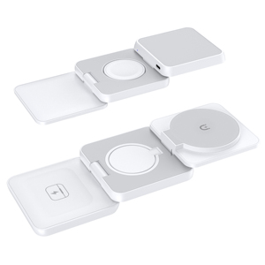 Chargeur Portable 3 en 1 <span class=keywords><strong>ventouse</strong></span> magnétique pour bureau pour appareils apple pour support de téléphone 2025 nouveautés sans fil rapide - Product Image 5