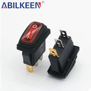 Cao hiện tại Rocker chuyển 15A 20A 125V/250V IP65 không thấm nước chiếu sáng thuyền chuyển đổi cho Marine/Ô tô/thiết bị công nghiệp - Product Image 2