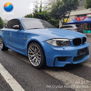 Commercio all'ingrosso della fabbrica di Qualità Gloss Pet Cristallo Abu Dhabi Blu di colore dell'involucro dell'automobile della pellicola del vinile Dell'involucro Dell'automobile Del Vinile Pellicola del Bicromato di potassio - Product Image 5