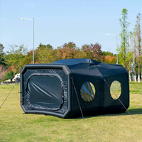 Tente gonflable en tissu Oxford entièrement automatique, type capsule spatiale, installation rapide en 3 minutes, imperméable, légère, pour le camping