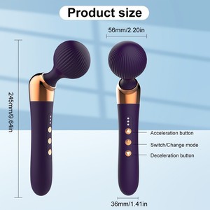 Manshi Curved <b>Vibrator</b> 10 Frequency Strong <b>Vibration</b> USB <b>Rechargeable</b> Sexual Wellness Toy for Adult Use - Product Image 2