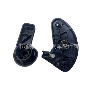 Kit de base para manija de capó para Ford 2012-2017, pieza de repuesto de plástico negro - Product Image 3