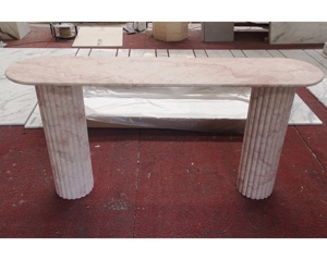 Table <span class=keywords><strong>d</strong></span>'appoint en marbre moderne de luxe SH STONE, table console, table <span class=keywords><strong>d</strong></span>'<span class=keywords><strong>entrée</strong></span> sur mesure pour la <span class=keywords><strong>d</strong></span>écoration de la maison - Product Image 2