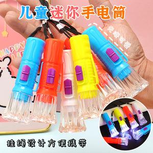 ไฟฉายพลาสติก LED สายคล้องคอขนาดใหญ่ คละสี ใช้แบตเตอรี่ AAA สำหรับเดินป่าตอนกลางคืน - Product Image 5