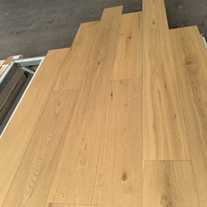 Parquet en bois massif naturel, grade <span class=keywords><strong>CD</strong></span>, larges lames, intérieur, multicouche, chêne blanc - Product Image 1