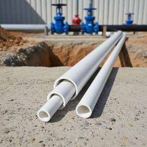 Tuyau d'évacuation en PVC-U, tuyau d'égout de 110 mm à 315 mm, rigidité élevée SN4 à SN8 pour drainage souterrain - Product Image 3