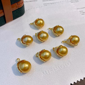 จี้เงินแท้ S925 สำหรับใส่ลูกปัด DIY ขนาด 11-13 มม. สำหรับทำสร้อยคอ-ประเภทสินค้า จี้มุก จี้ประดับ - Product Image 3