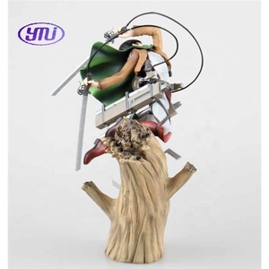 Figura de Acción de 25CM del Capitán Levi de Ataque a los Titanes, Versión de Batalla, Modelo de PVC, Juguete Coleccionable para Regalo - Product Image 3