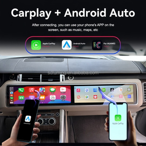 Hệ thống màn hình kép 15.5 inch hoàn toàn tích hợp cho dòng xe Land Rover Range Rover L494 L405 8 nhân FM 4G LTE Carplay GPS & DSP 2013-2019 - Product Image 6