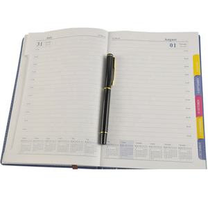 Agenda Personalizada Ecológica OEM 2027, Planificador de Tapa Dura de Cuero, Libro de Citas Semanal y Mensual - Product Image 4