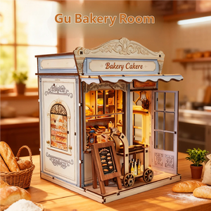 Kit de maison miniature à construire soi-même - Jouets miniatures détaillés, ensemble de maison de poupée pour l'artisanat créatif et l'exposition - Product Image 4