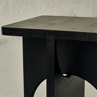 Table basse carrée vintage de style chinois en bois massif pour salon, table d'appoint, table de coin, petite table à thé pour hôtel